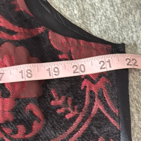 Shrine Aristocrat Vest Steampunk Gothic Tapestry Vest Men’s XL - Picture 9 of 12